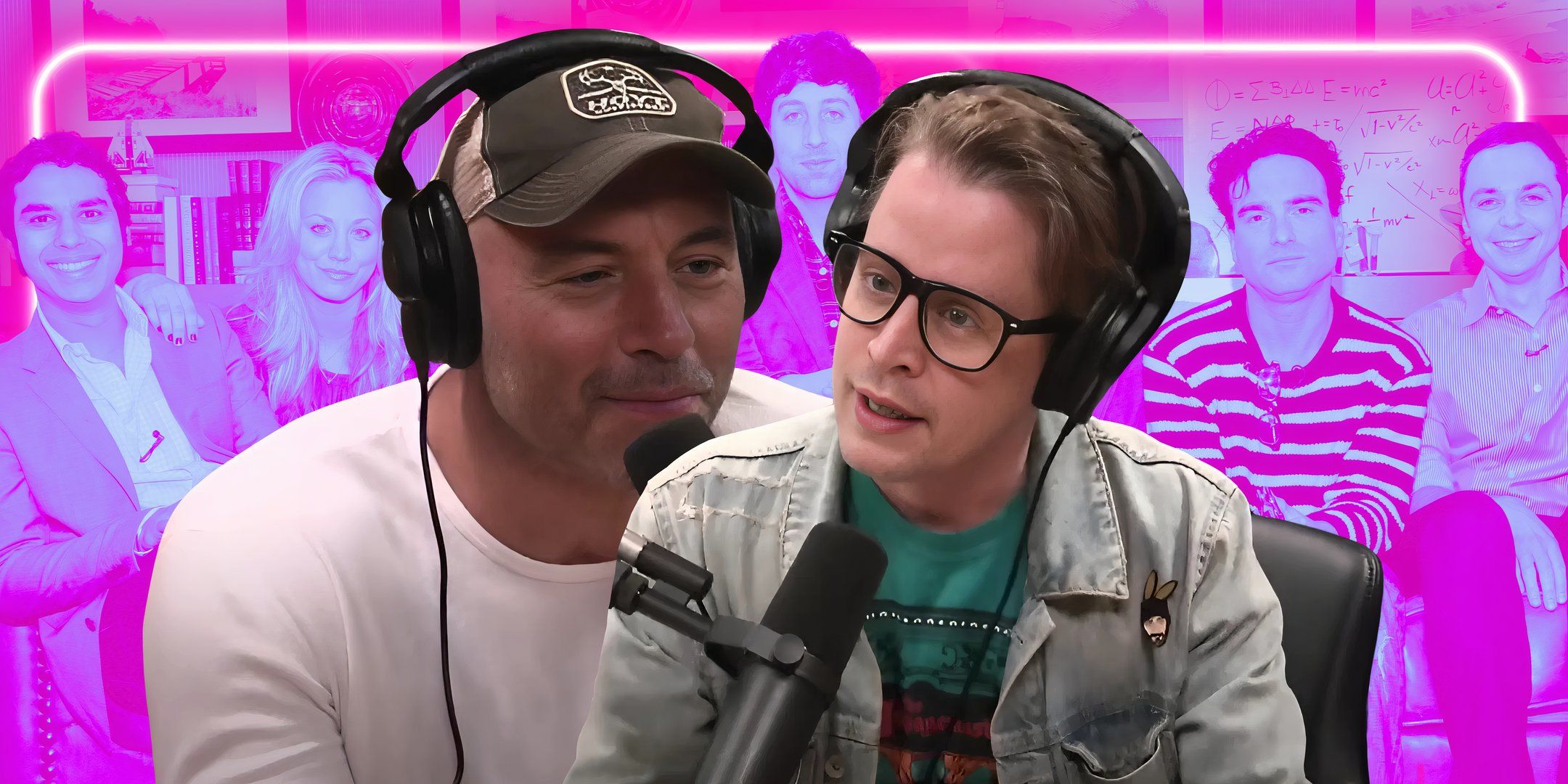 Joe Rogan and Macaulay Culkin