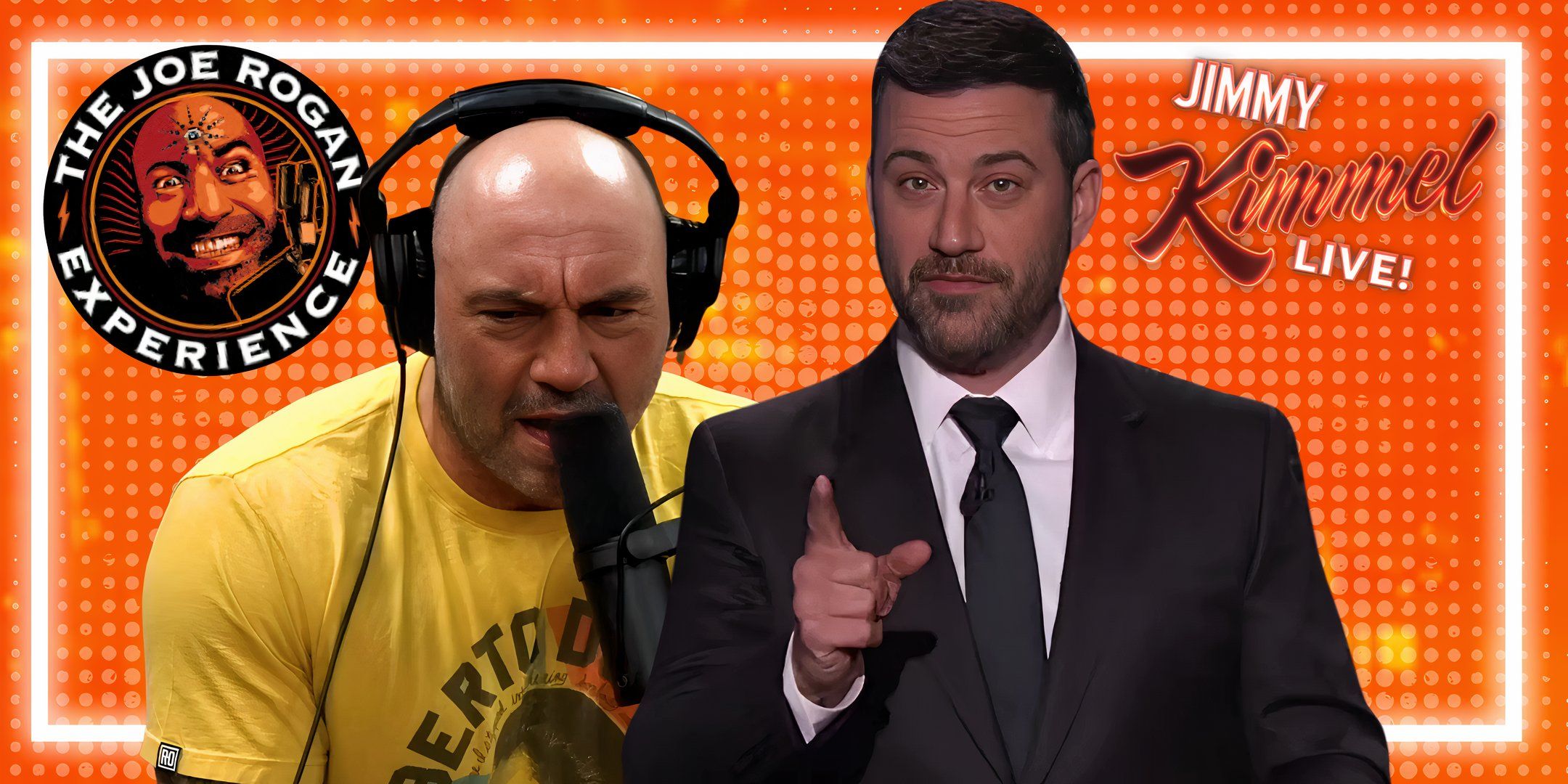 Jimmy Kimmel and Joe Rogan