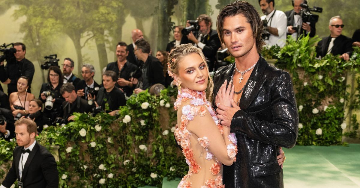 Chase Stokes and Kelsea Ballerini at the MET