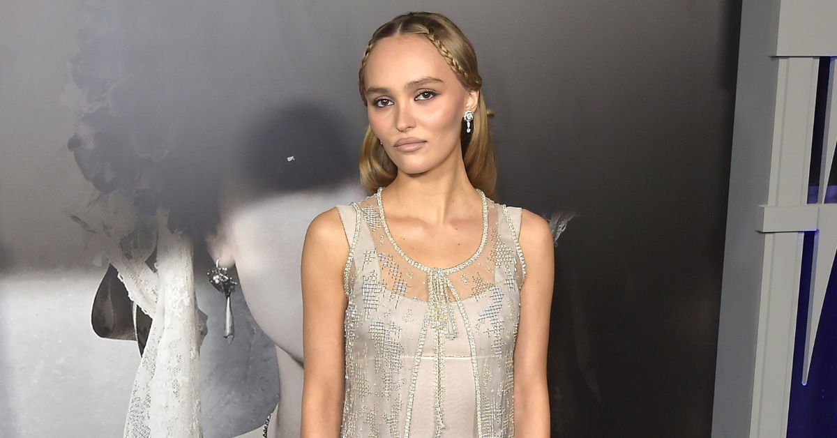 Lily-Rose Depp posing
