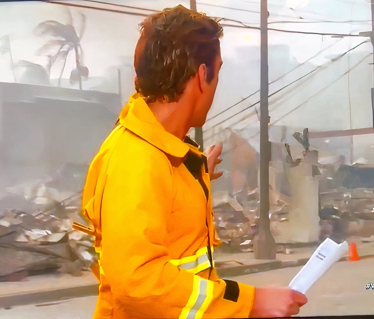 David Muir Fire Jacket -1