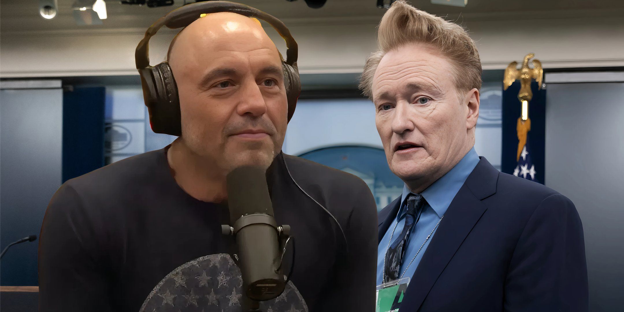 Joe Rogan and Conan O’Brien