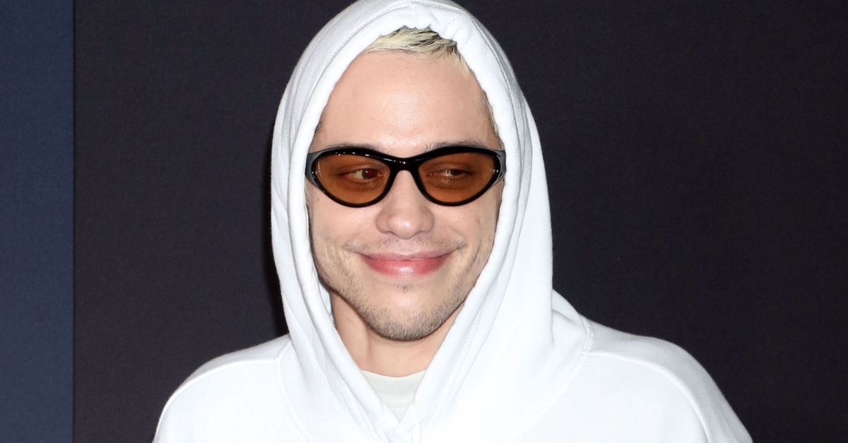 Pete Davidson smiling