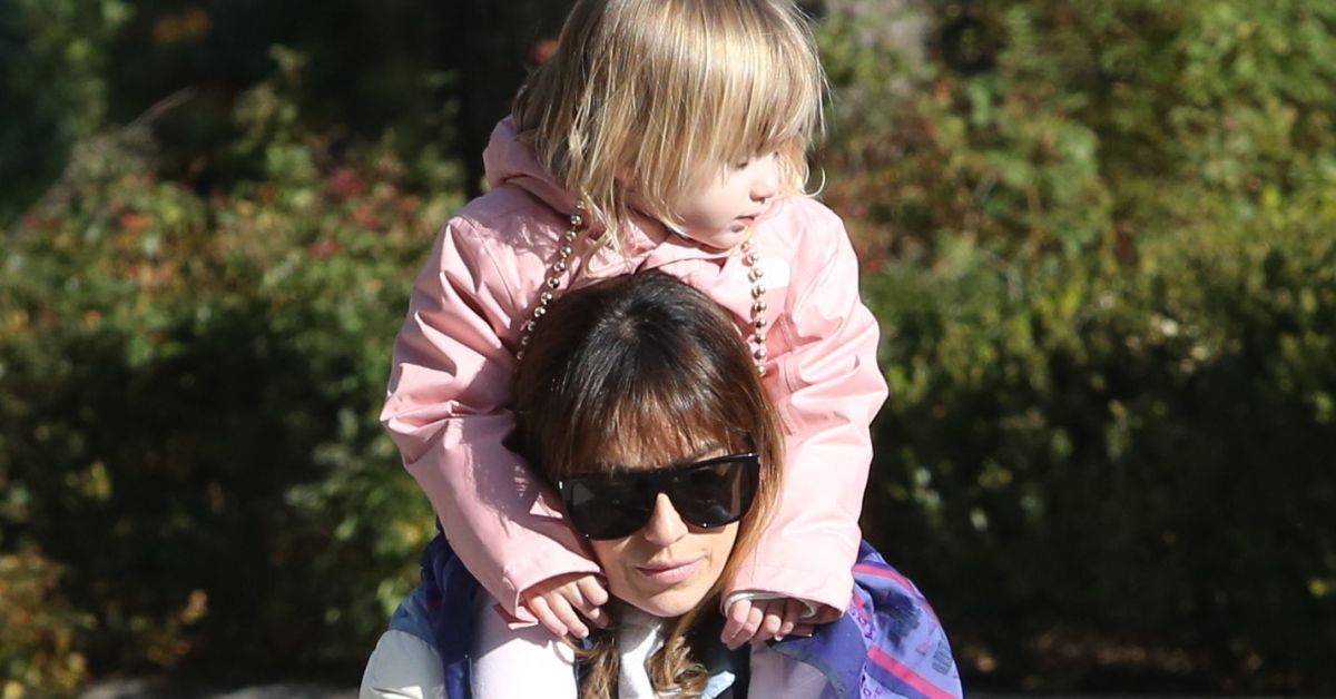 Hilaria Baldwin and Maria Baldwin