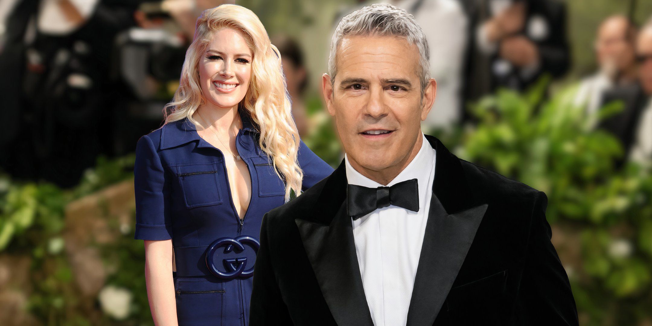 Andy Cohen and Heidi Montag