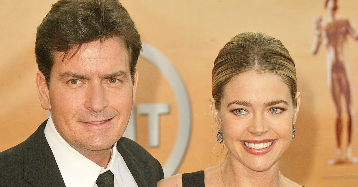 Charlie Sheen and Denise Richards