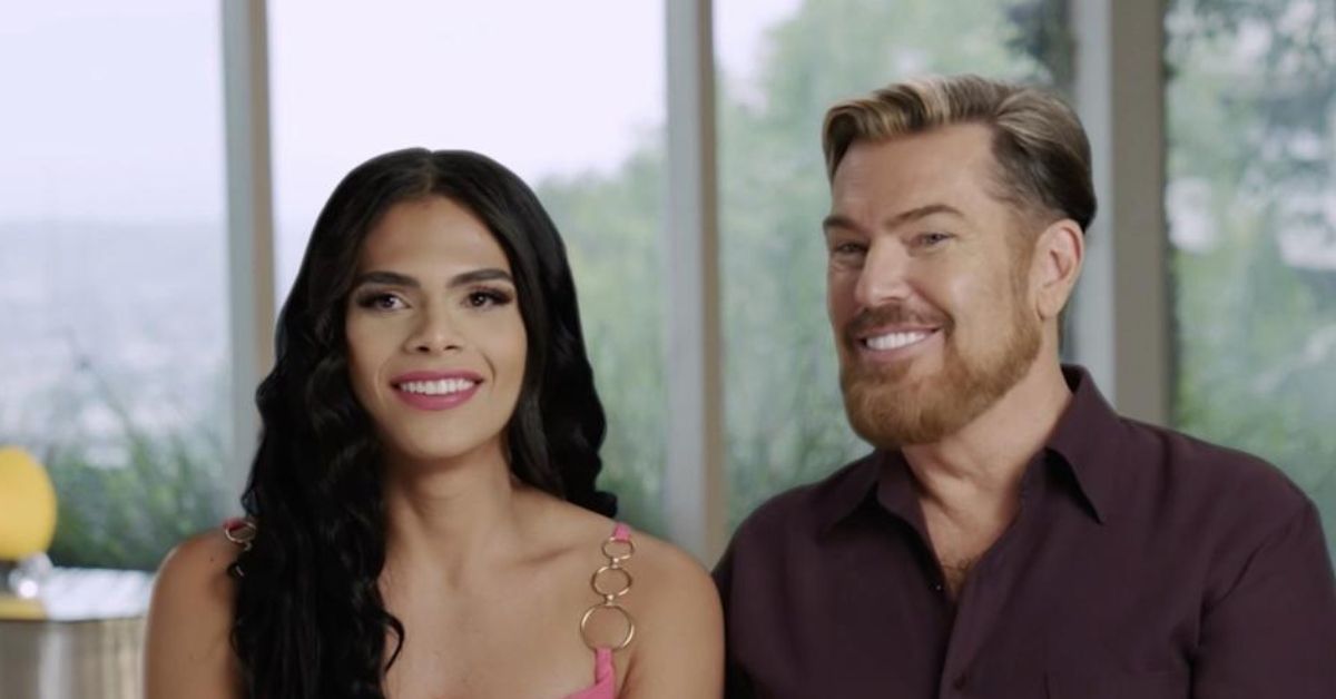 90 Day Fiance's Alliya De Batista and Shawn Finch looking happy