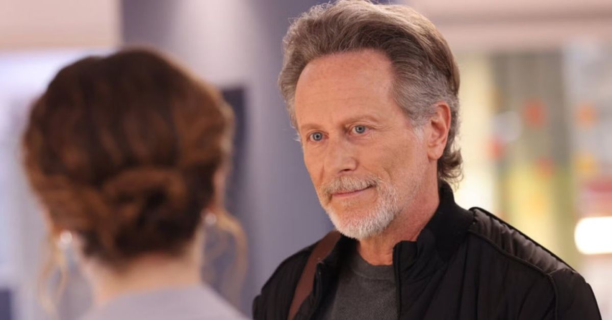 Chicago Med's Steven Weber looking interested