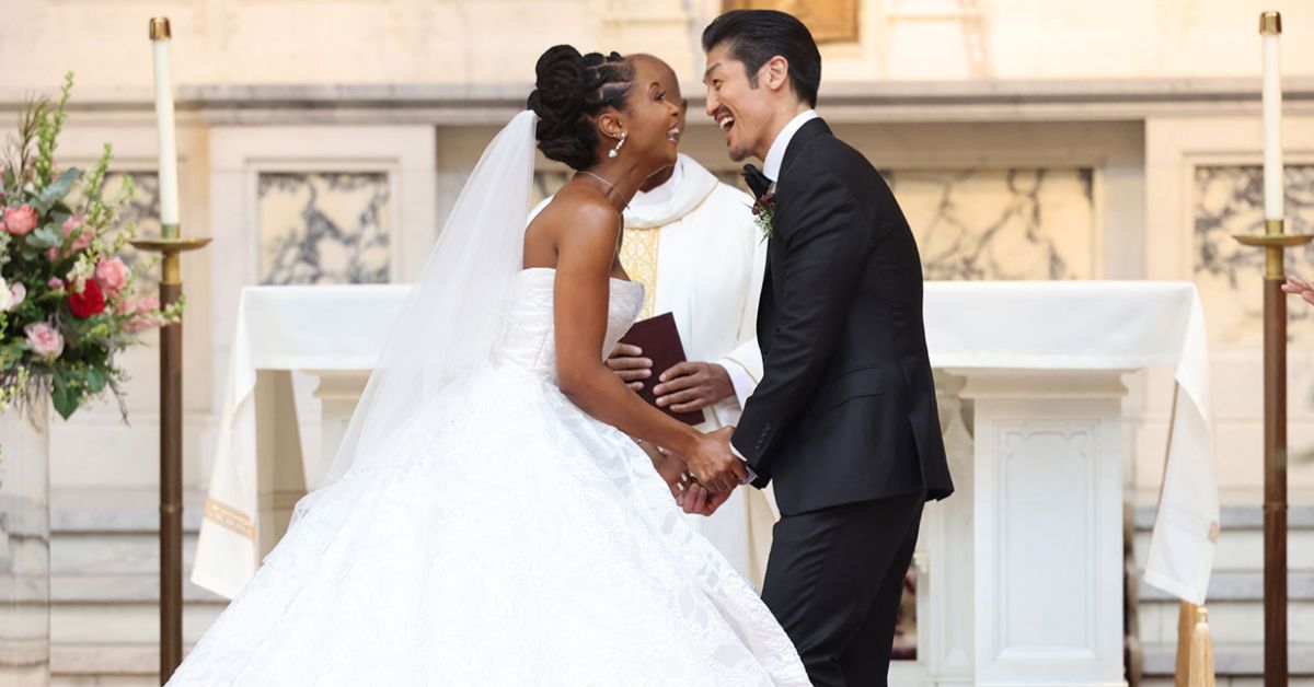 Chicago Med's Yaya DaCosta and Brian Tee as April Sexton And Dr. Ethan Choi