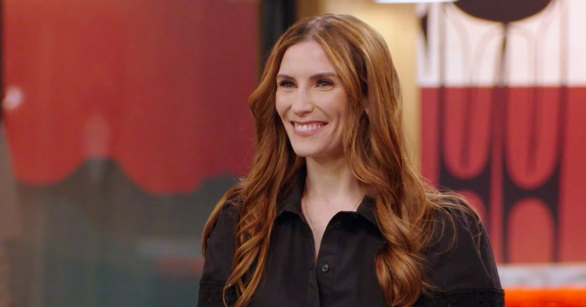 Sarah Levy in the Top Chef kitchen