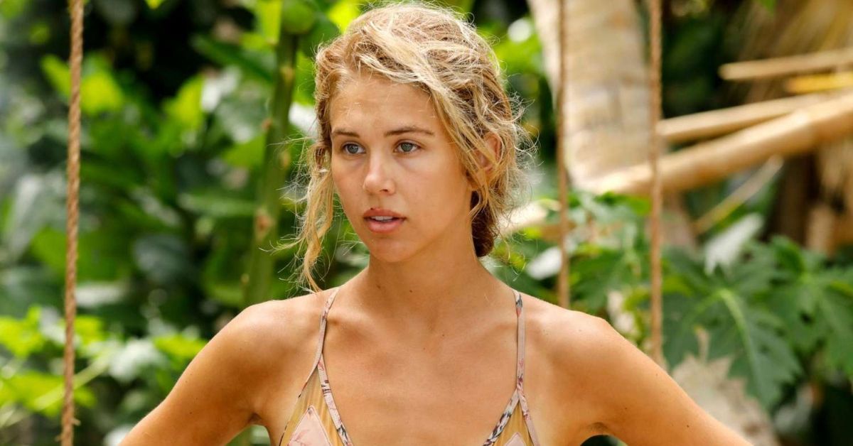 Survivor's Libby Vincek looking concerned