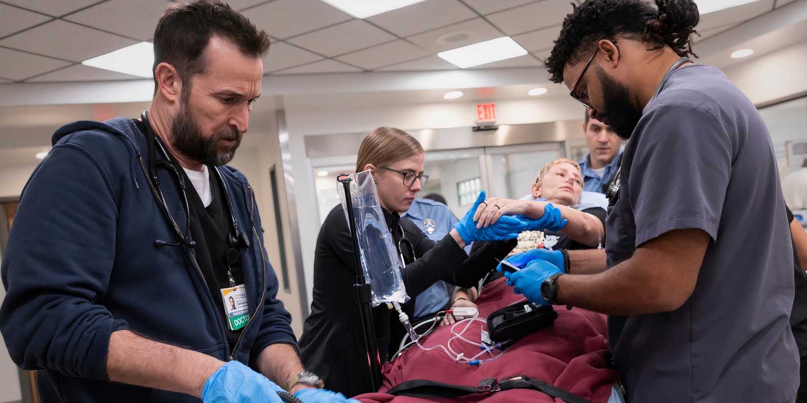 'The Pitt' Cast Trained With Real Medical Professionals For Weeks ...