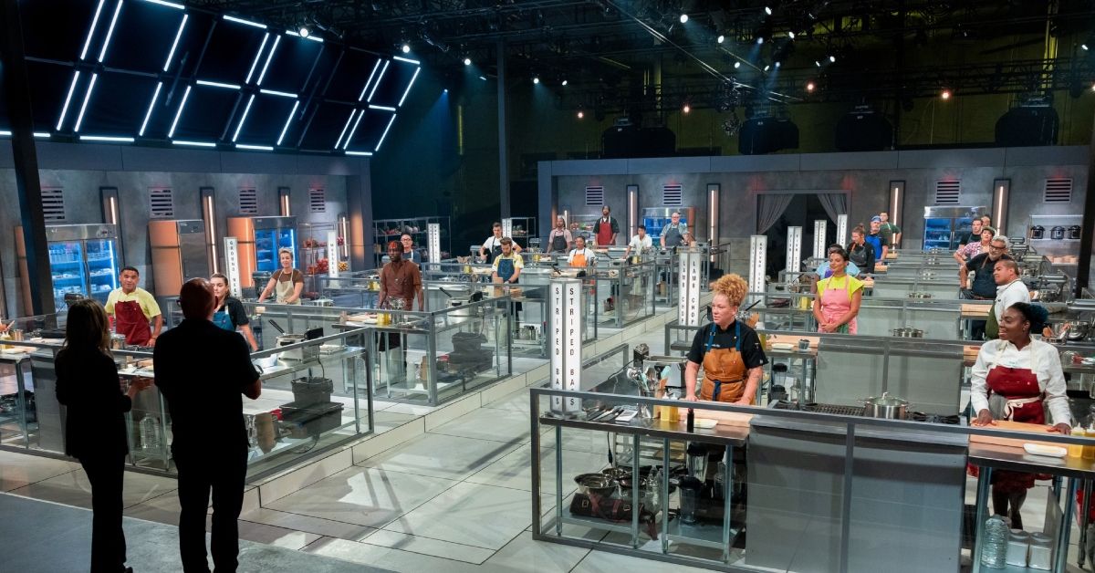 24 in 24 Last Chef Standing's set with chefs waiting