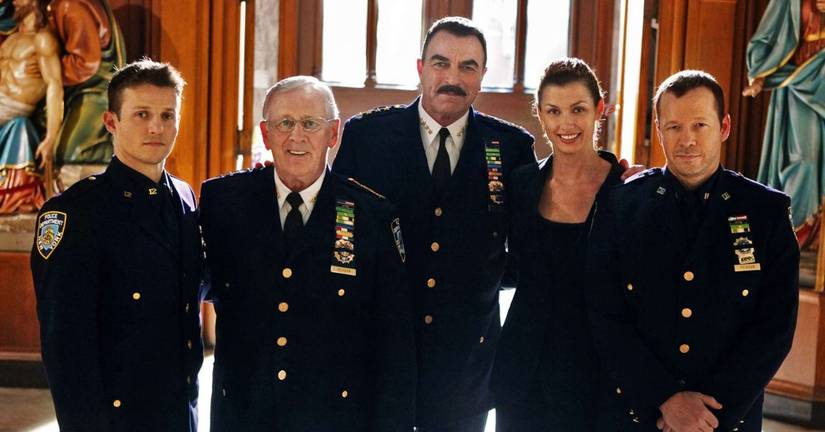 Blue Bloods cast standing together