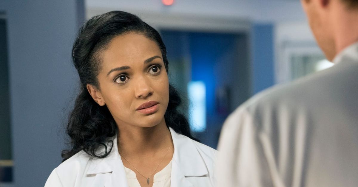 Chicago Med's Mekia Cox as Robin Charles