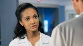 Chicago Med's Mekia Cox as Robin Charles