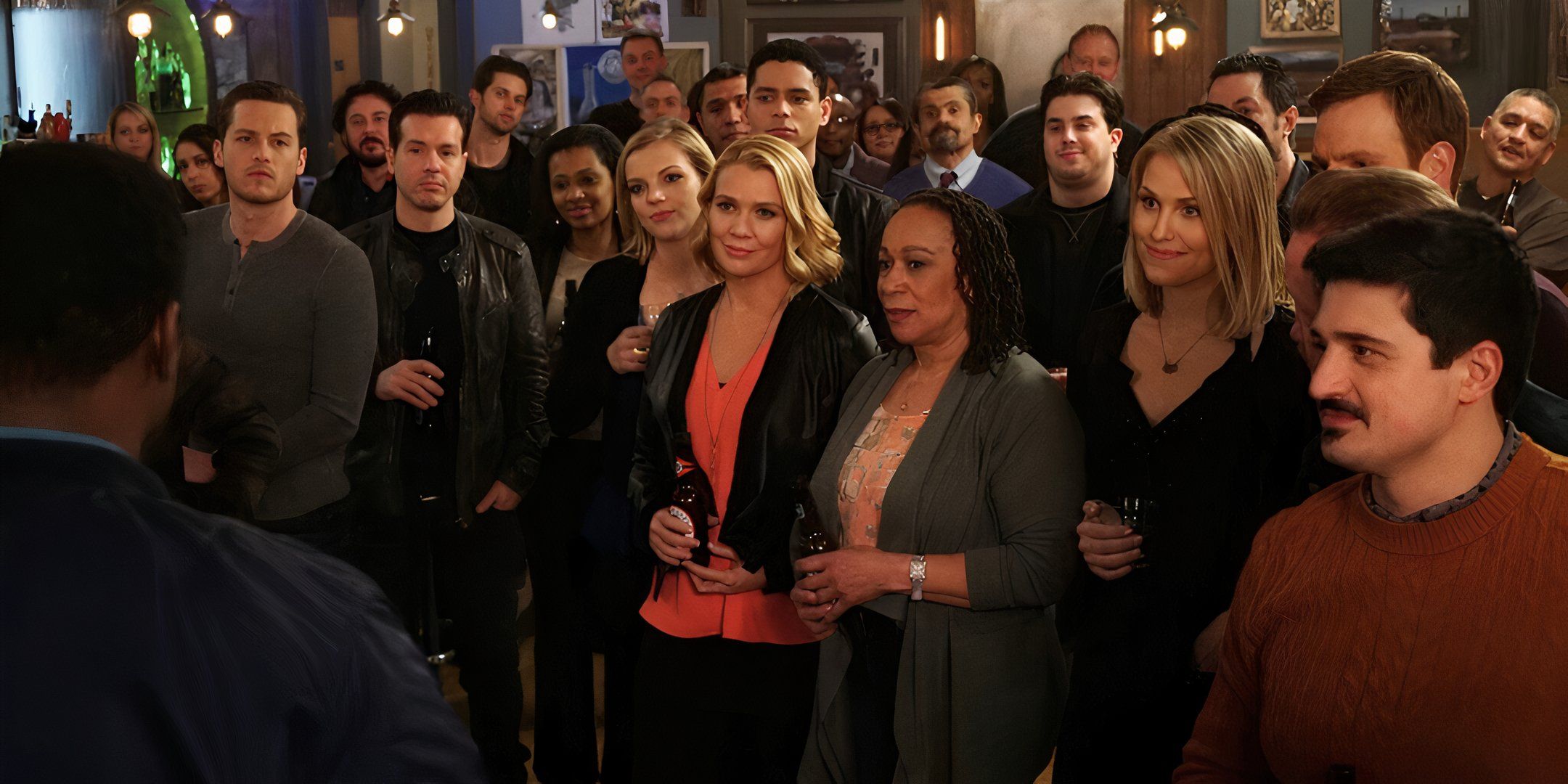 Chicago Fire, Chicago Med, and Chicago P.D. cast members appear in Chicago Fire