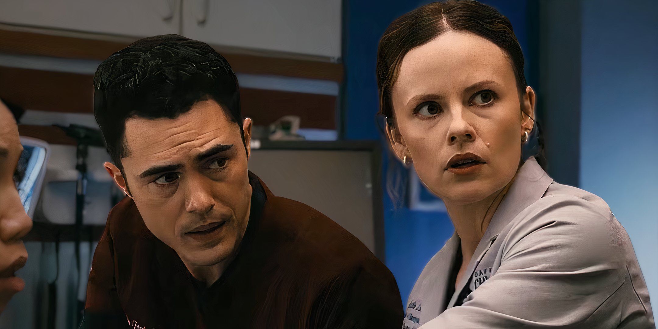 Sarah Ramos and Darren Barnet from Chicago Med