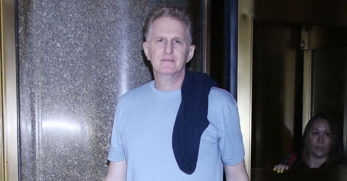 Michael Rapaport looking annoyed