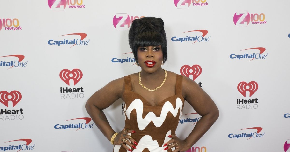 RuPaul's Drag Race and The Traitors' Monét X Change wearing a brown dress