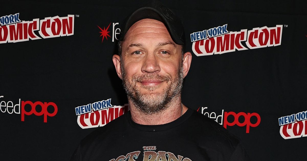 Tom Hardy smiling