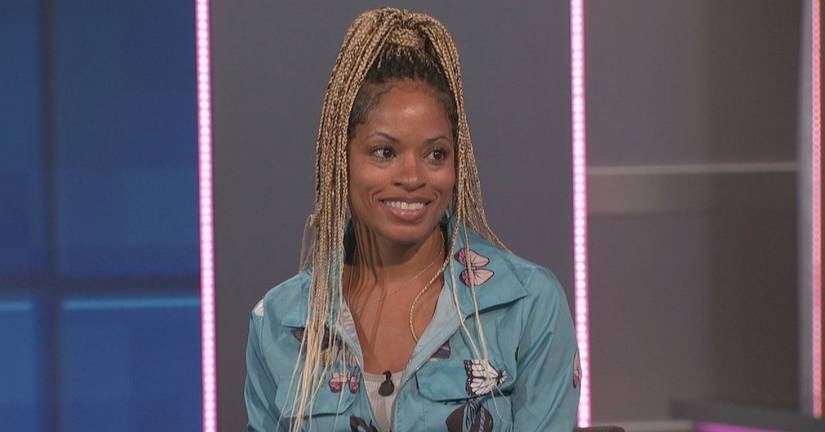 Big Brother's Tiffany Mitchell smiles