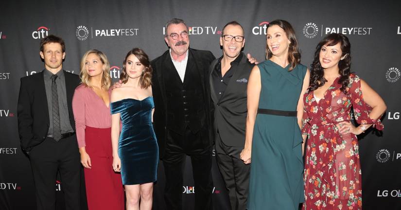 Blue Bloods cast posed together