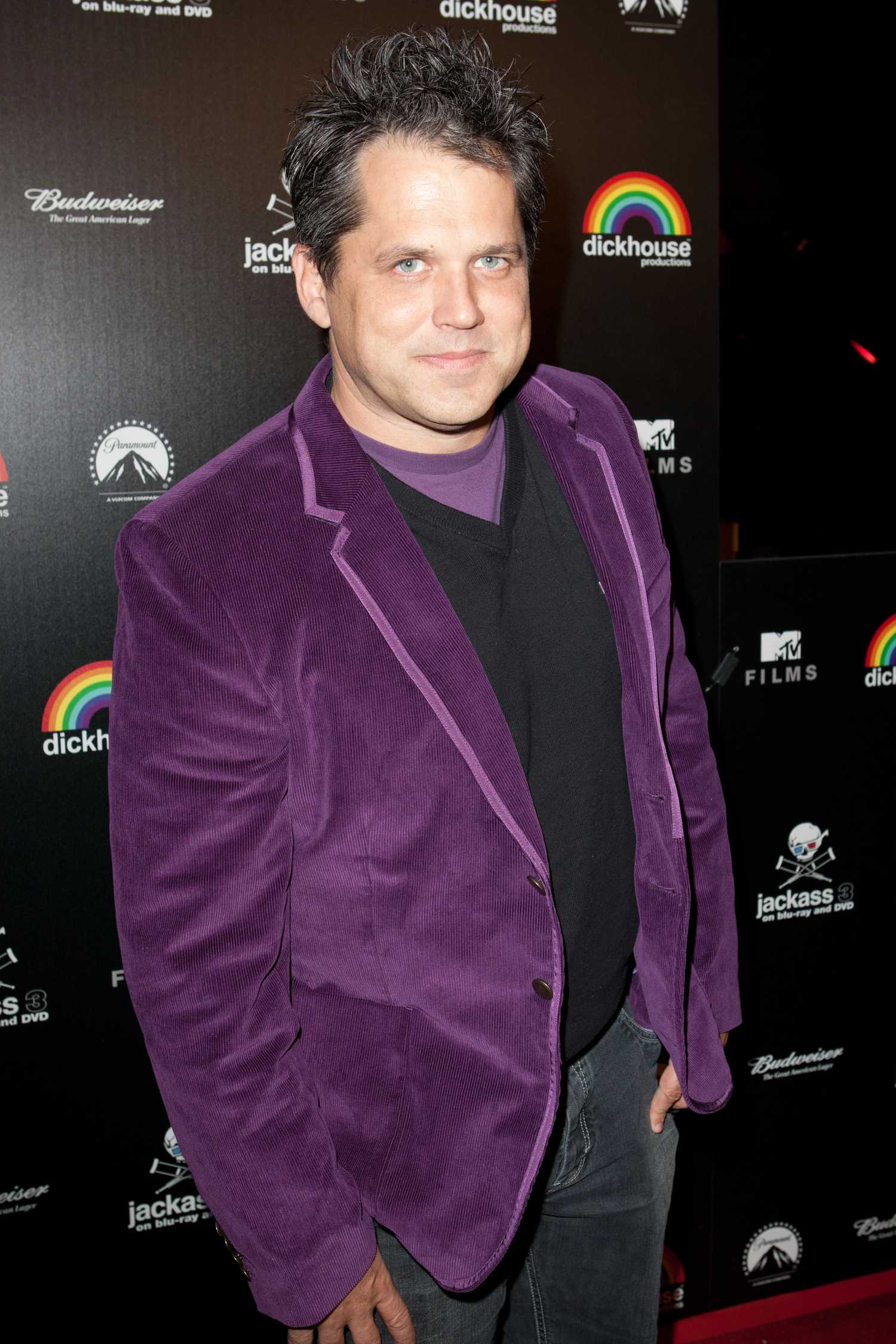 Jackass director Jeff Tremaine on the red carpet