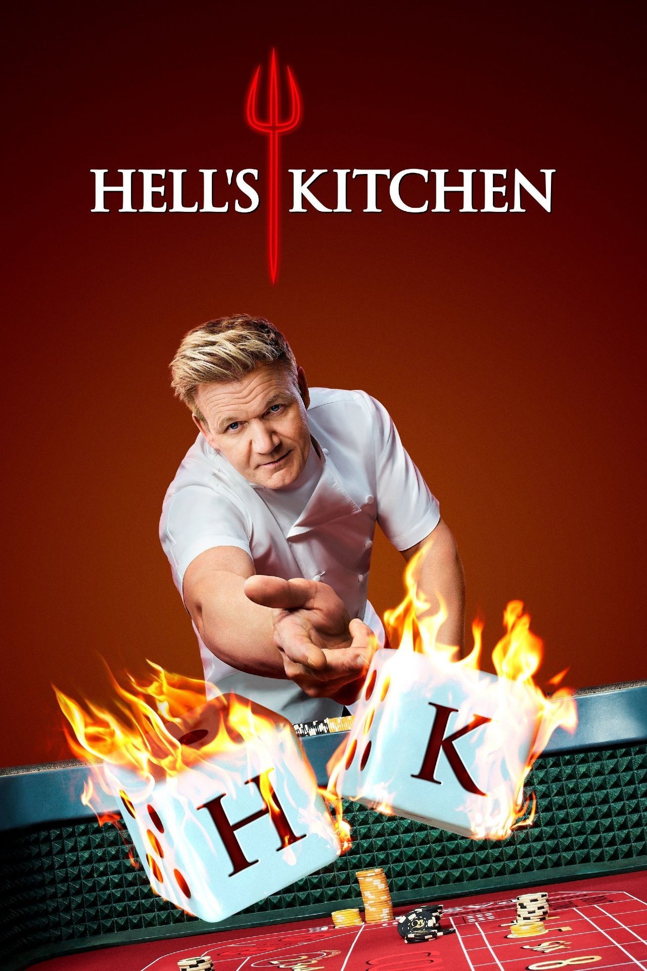 Póster de televisión Hell's Kitchen