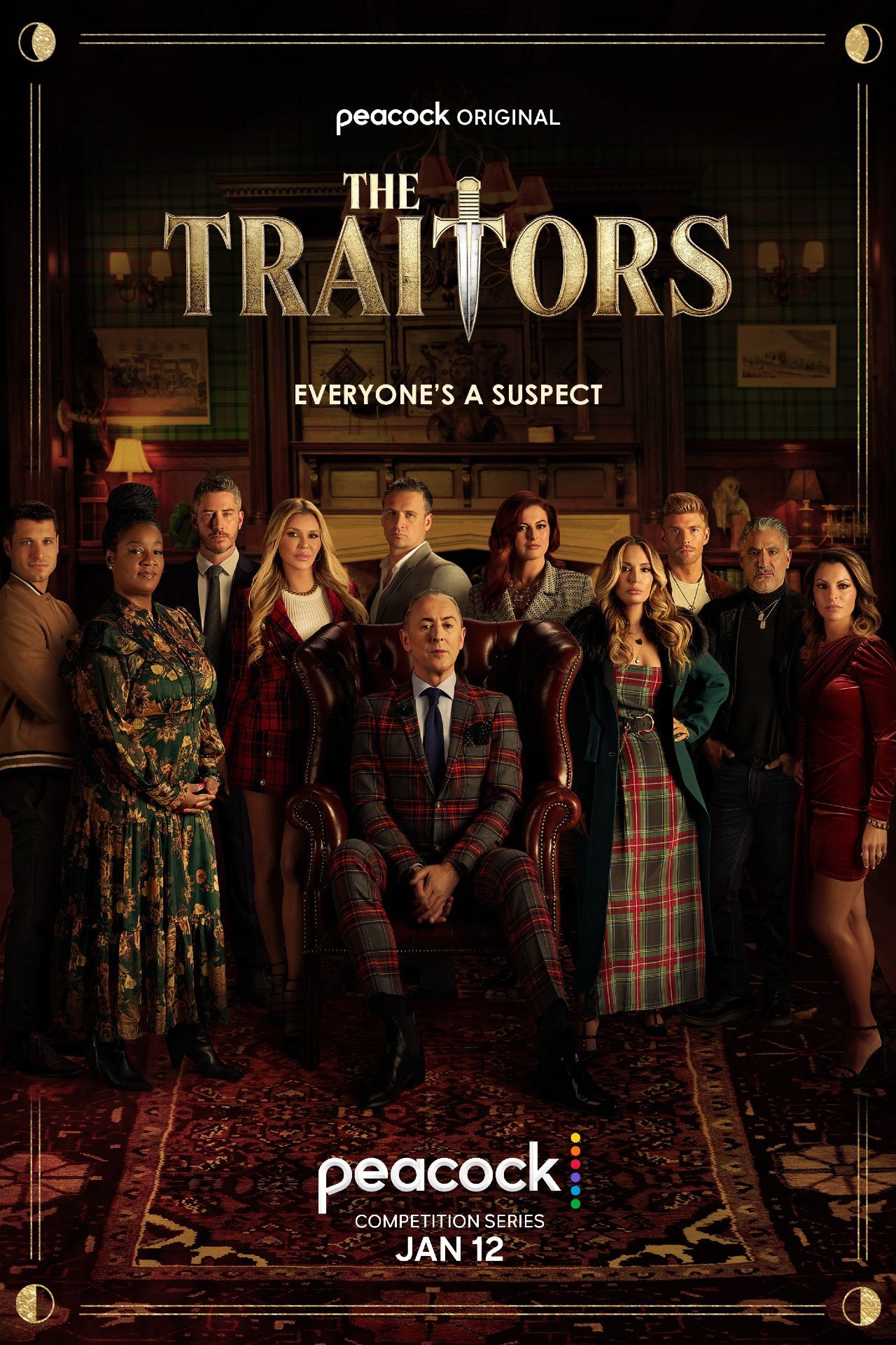 Poster for the US television series “The Traitors”